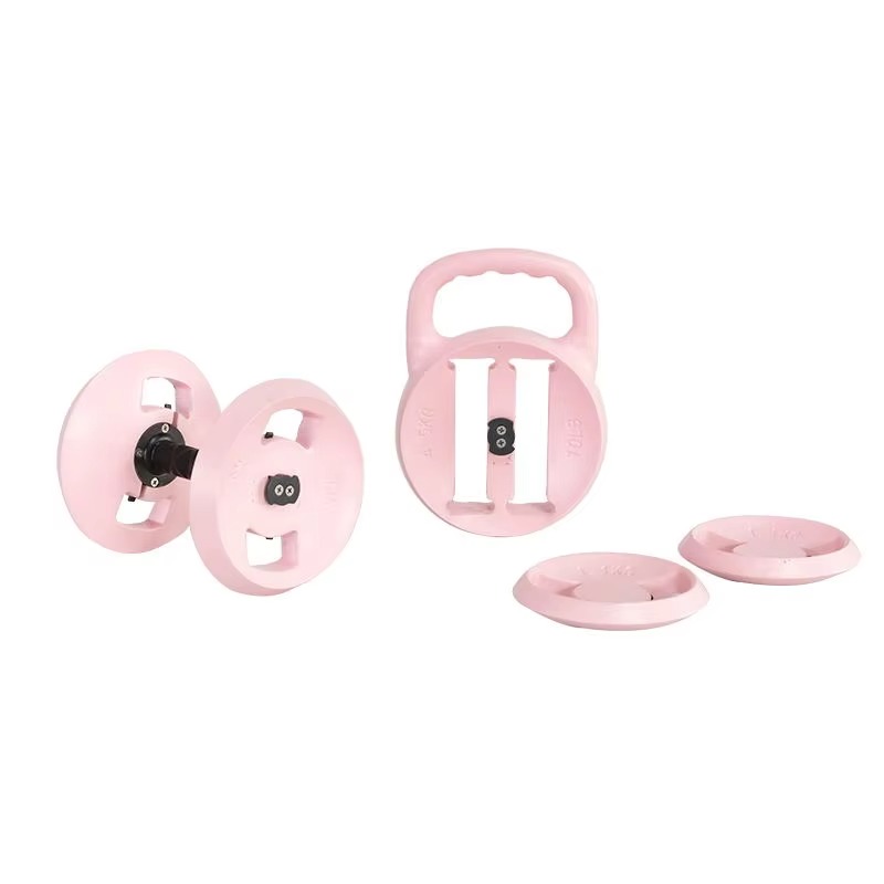 Home Gym Equipment Set - Juego de mancuernas Kettlebell ajustables de