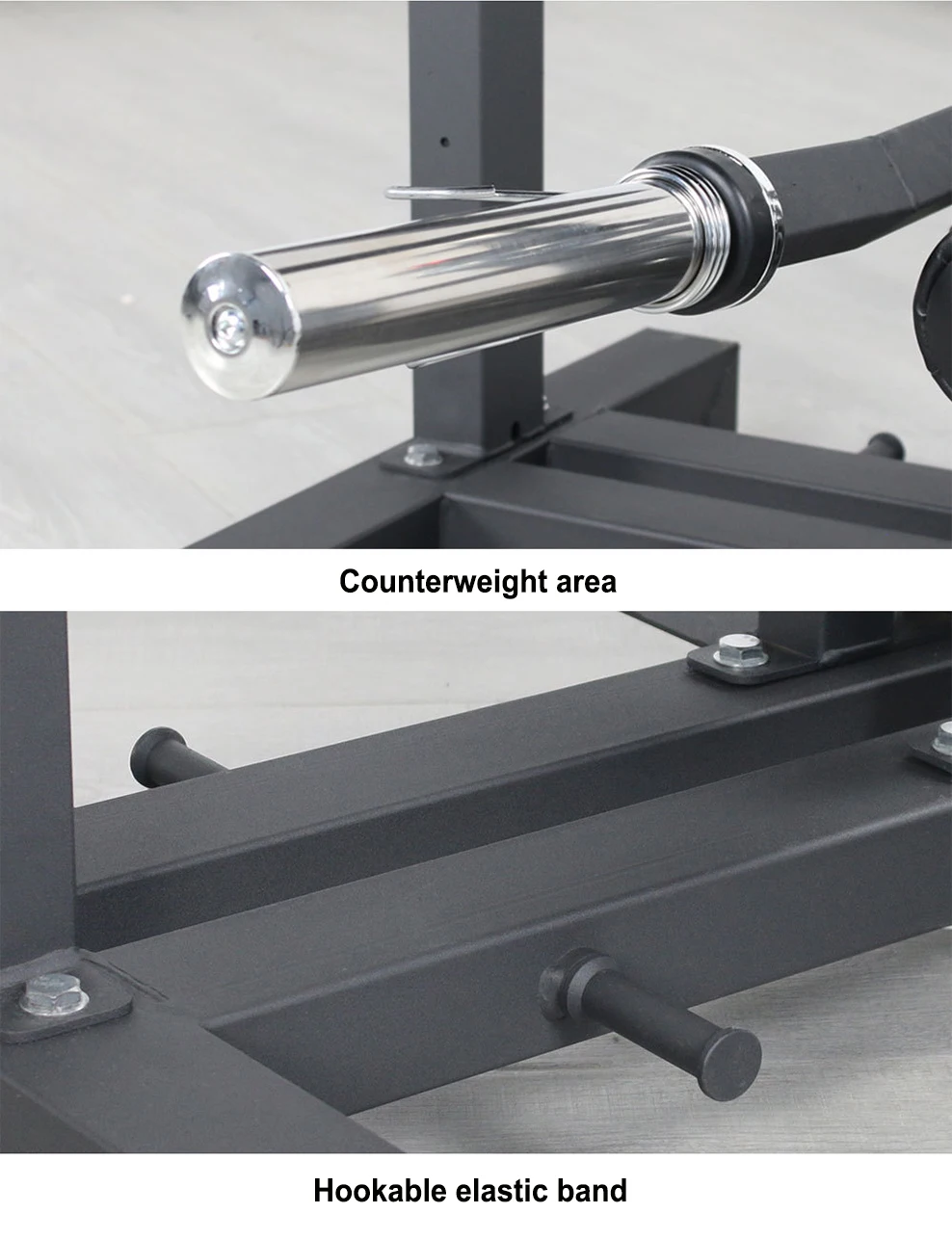 Home Gym Hip Thrust Machine - Máquina de empuje de cadera, levantamiento