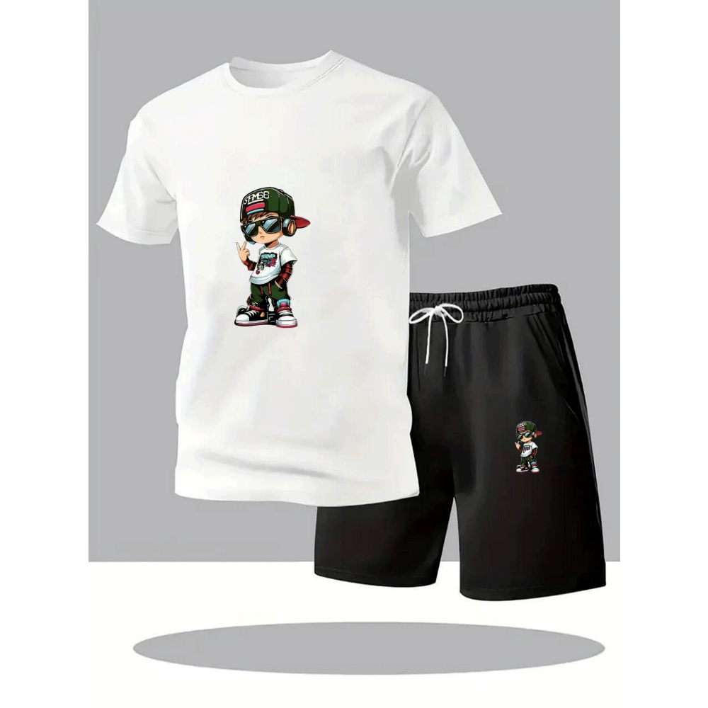 Home Gym Kit - Conjunto de Camiseta de Manga Corta