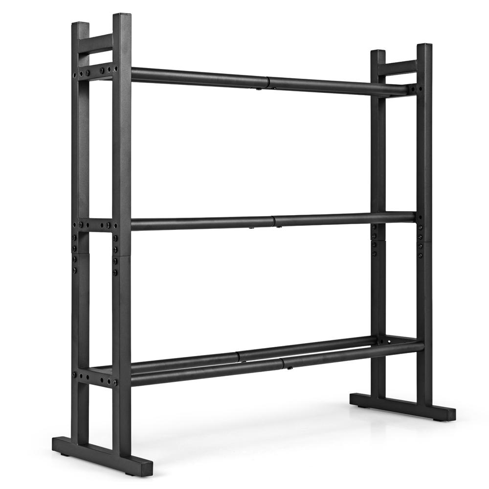 Home Gym Fitness - Estante para mancuernas de 3 niveles