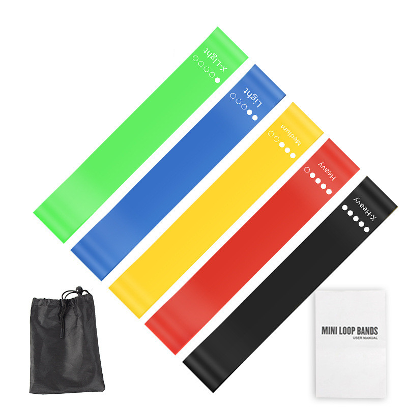 Home Gym Kit - Juego de 5 Bandas de Resistencia