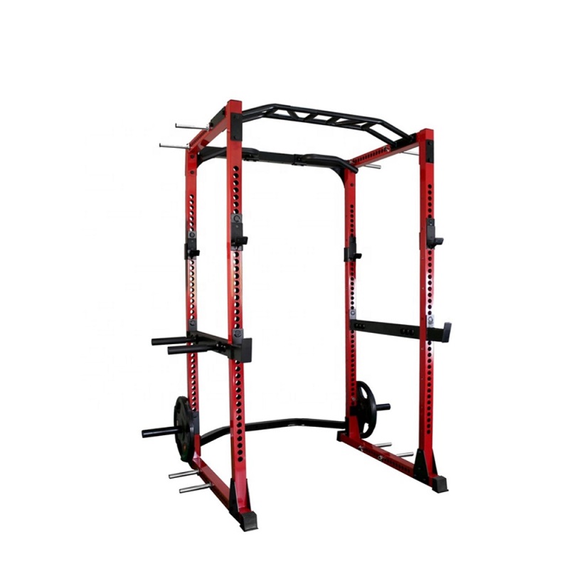 Home Gym Fitness - Estante multifuncional directo para sentadillas, jaula