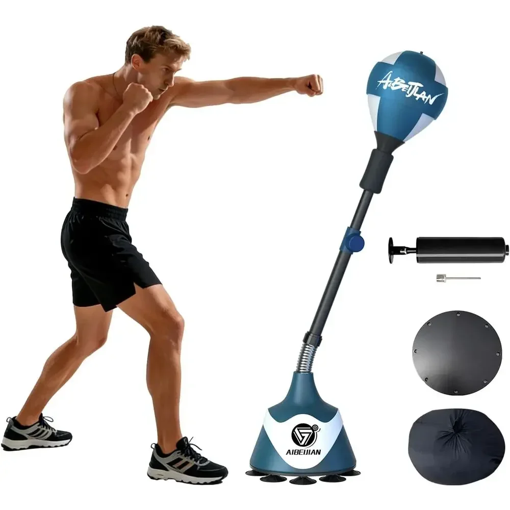 Boxing Bag Stand - Soporte Ajustable en Altura para Saco