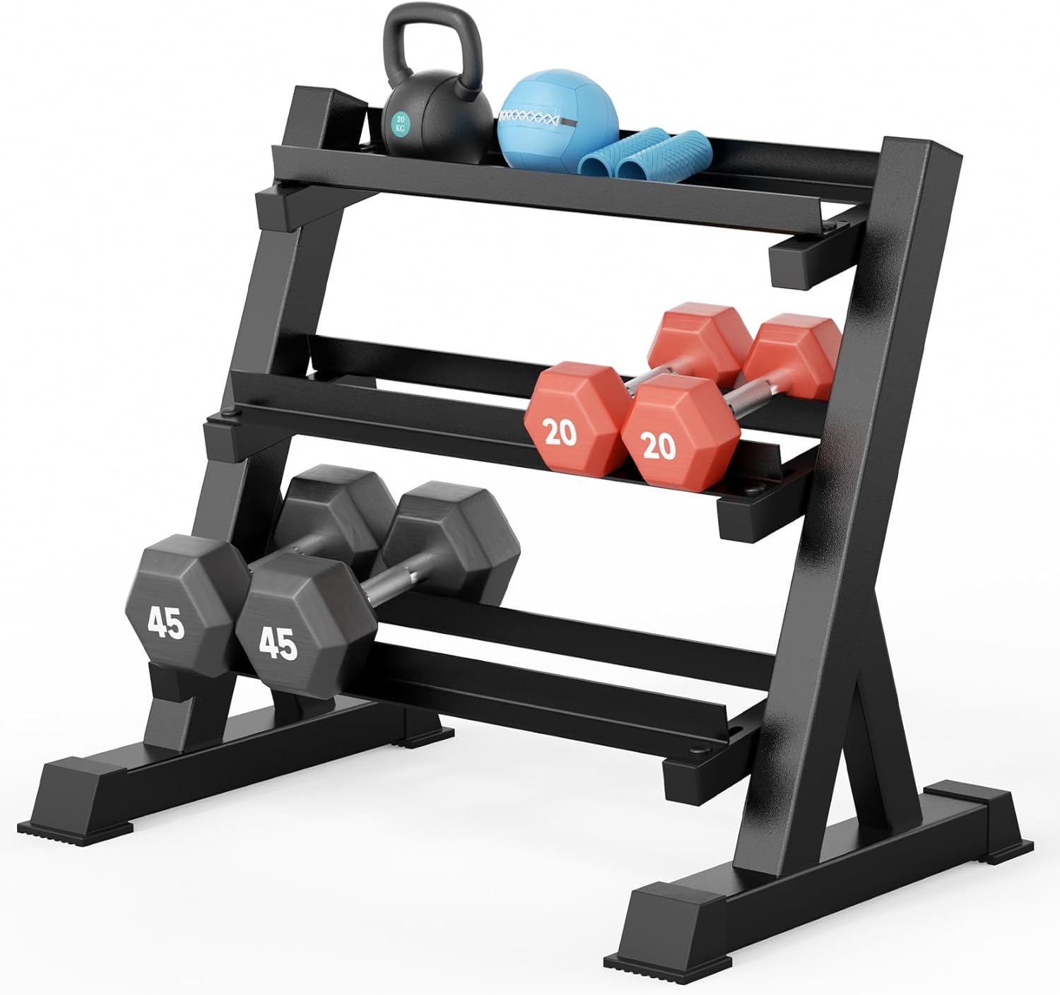 Home Gym Rack - Soporte para Mancuernas para Gimnasio en