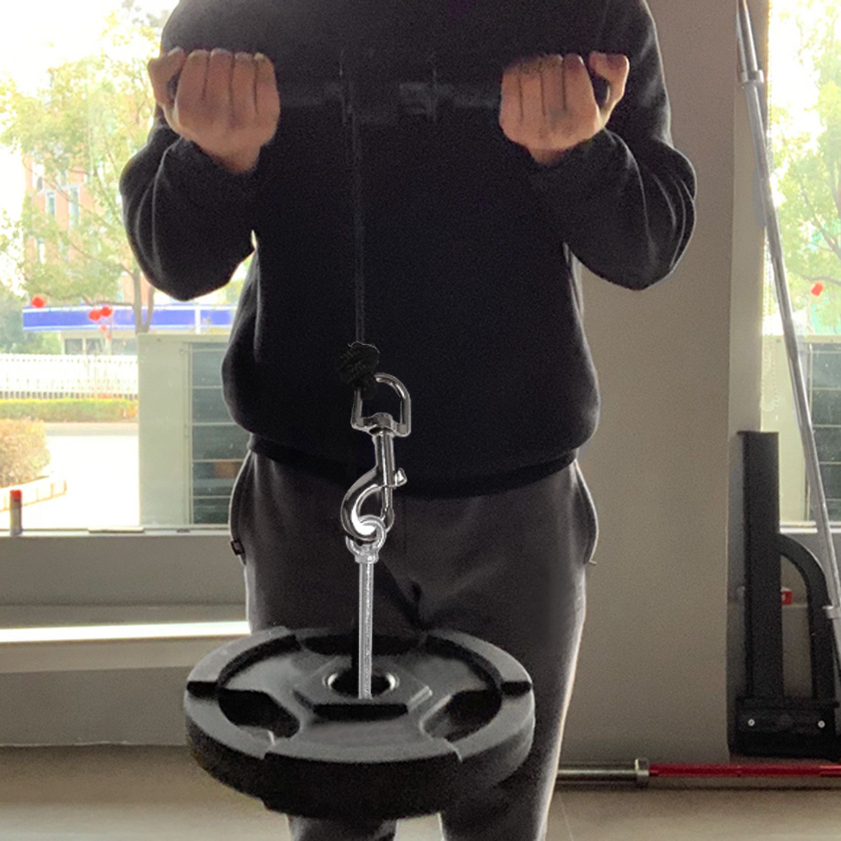 Rodillo ejercitador de muñeca, - Wrist Roller Forearm reseña y precio
