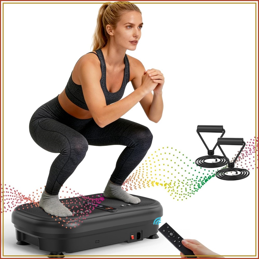 Plataforma Vibratoria AXV, Máq - Home Gym Weight Machine reseña y precio
