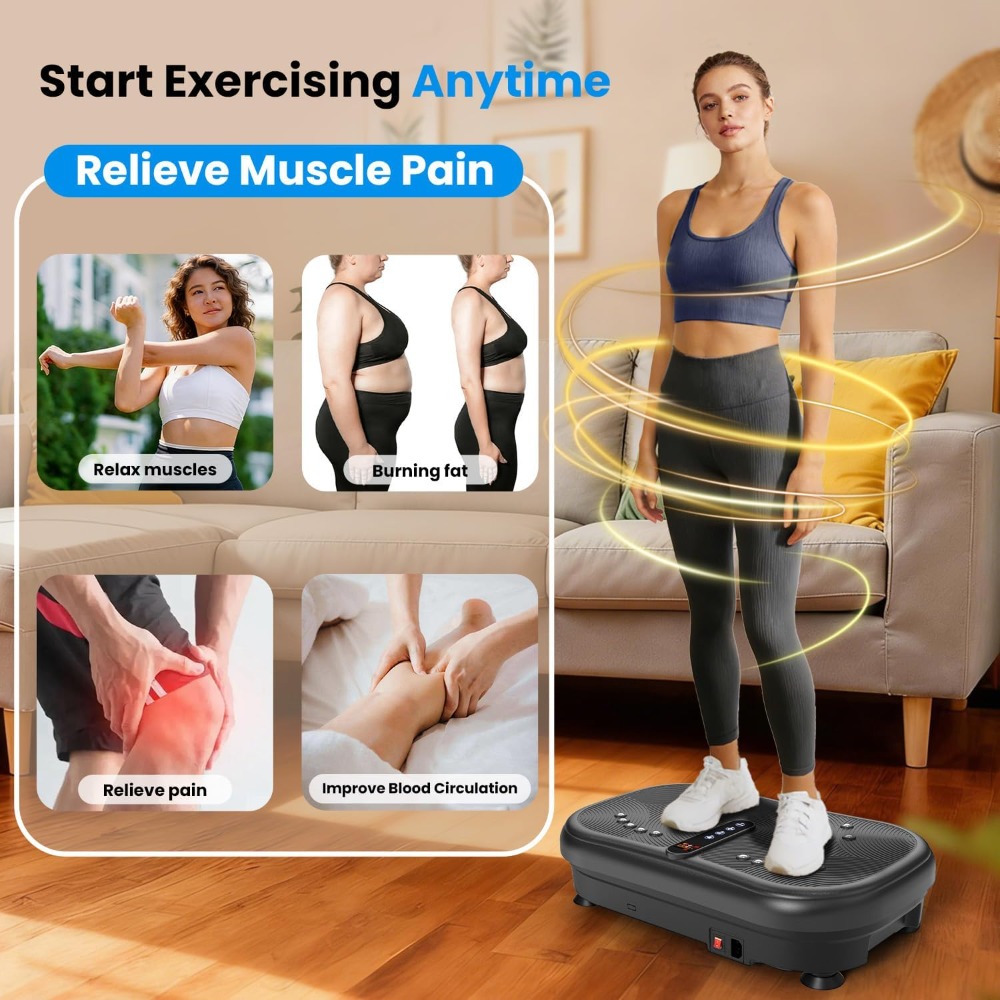 Plataforma Vibratoria AXV, Máq - Home Gym Weight Machine reseña y precio