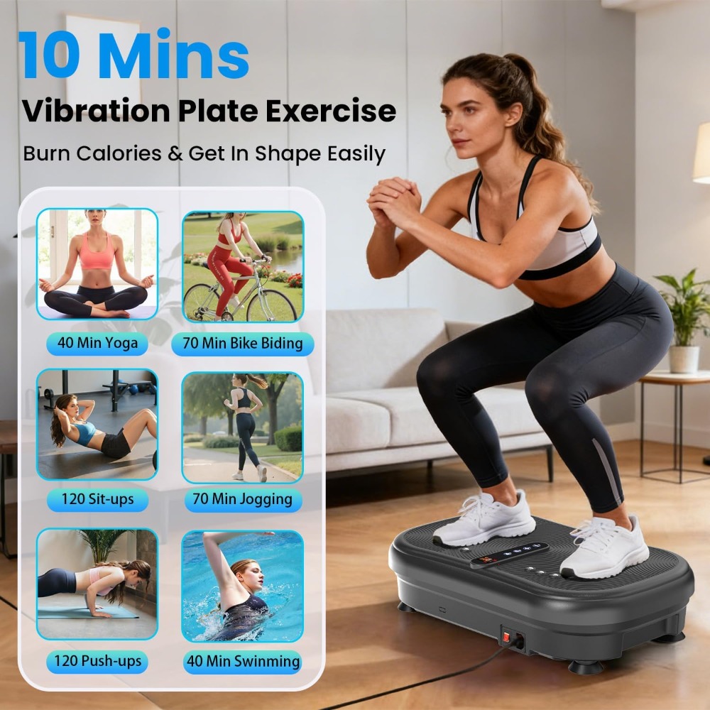 Plataforma Vibratoria AXV, Máq - Home Gym Weight Machine reseña y precio