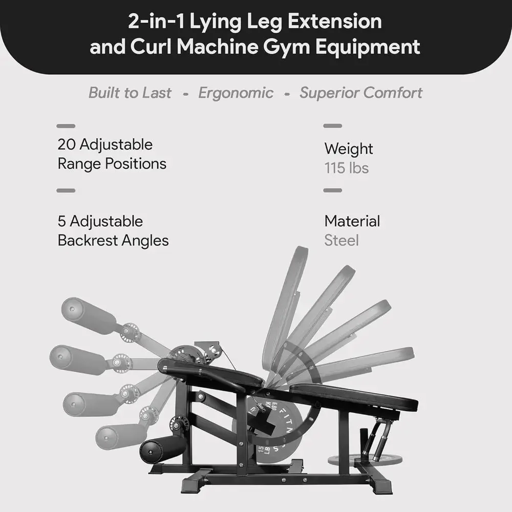 Máquina Versátil para Ejercici - Home Gym Leg Extension Machine reseña y precio