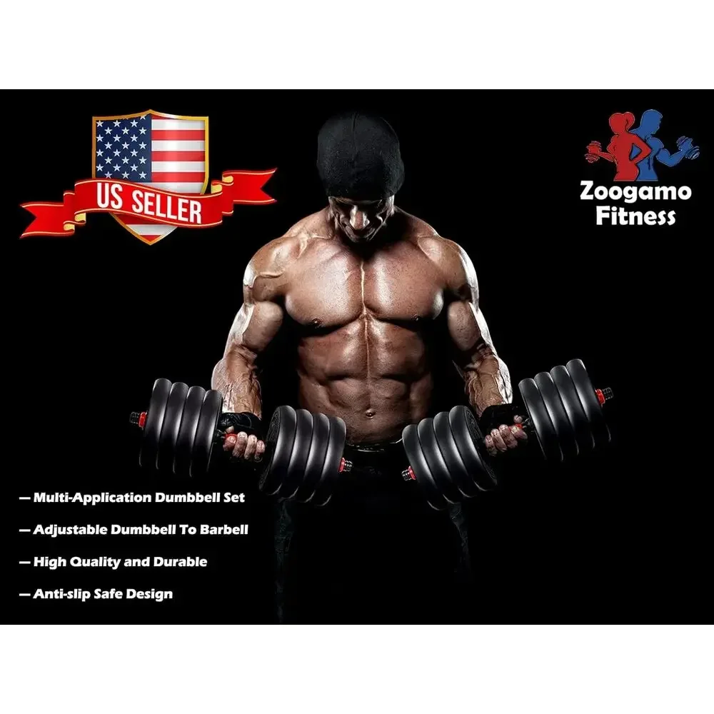 Juego de Mancuernas Ajustables - Home Gym Equipment Set reseña y precio