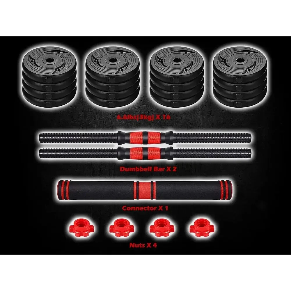 Juego de Mancuernas Ajustables - Home Gym Equipment Set reseña y precio