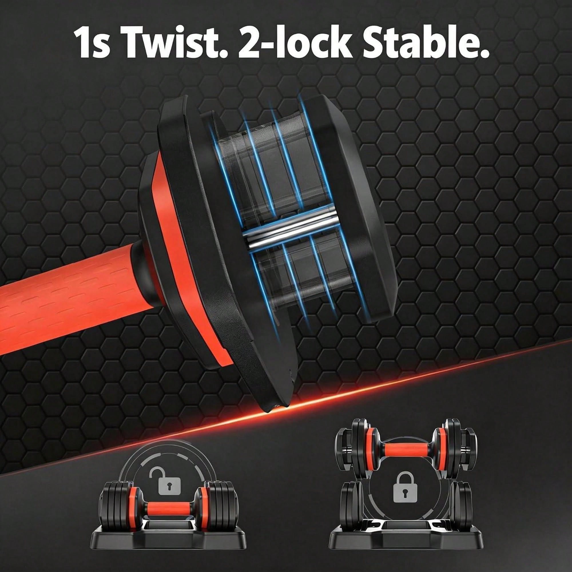Juego de mancuernas ajustables - Home Gym Equipment Set reseña y precio