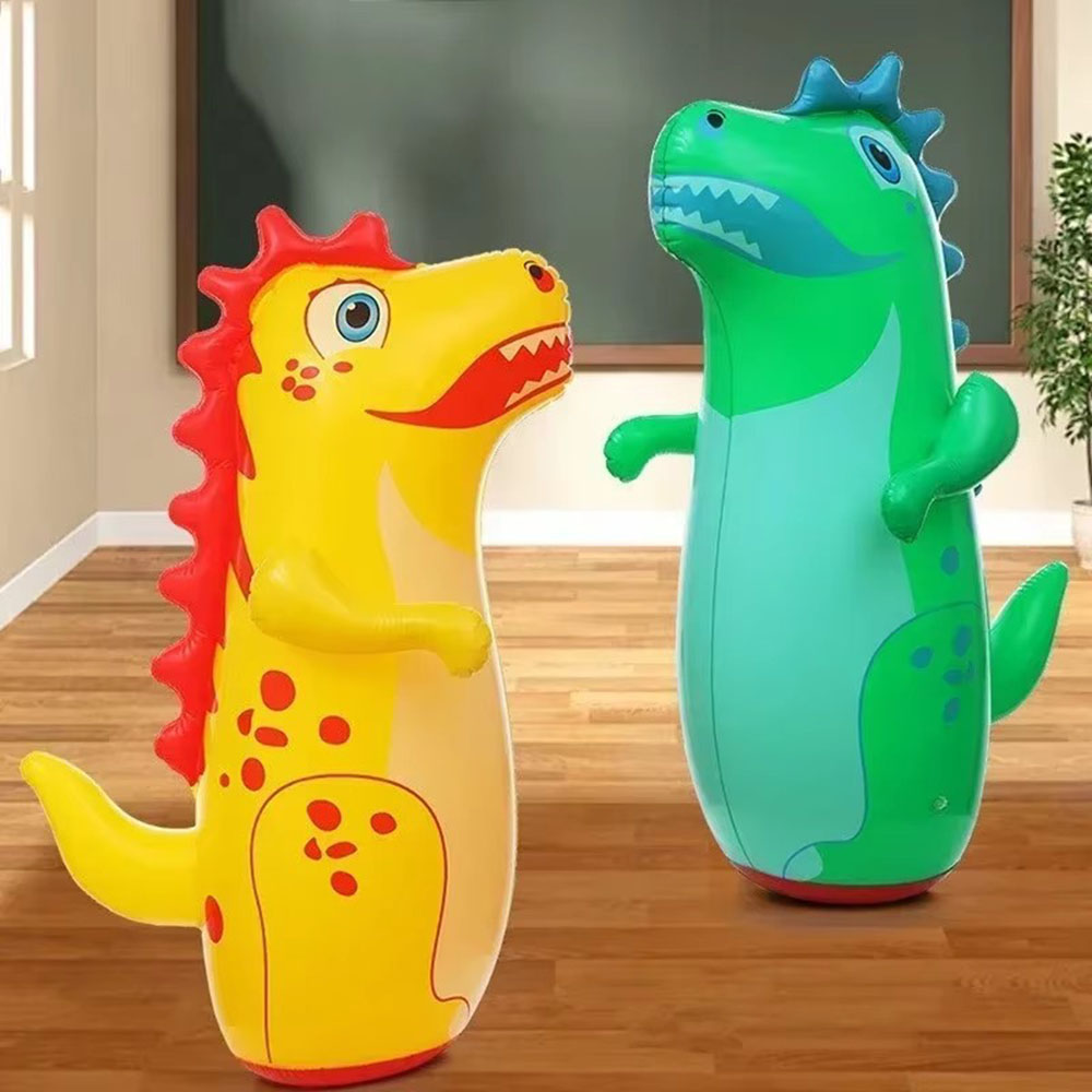 Saco de Boxeo Inflable de Dino - Boxing Bag Stand reseña y precio