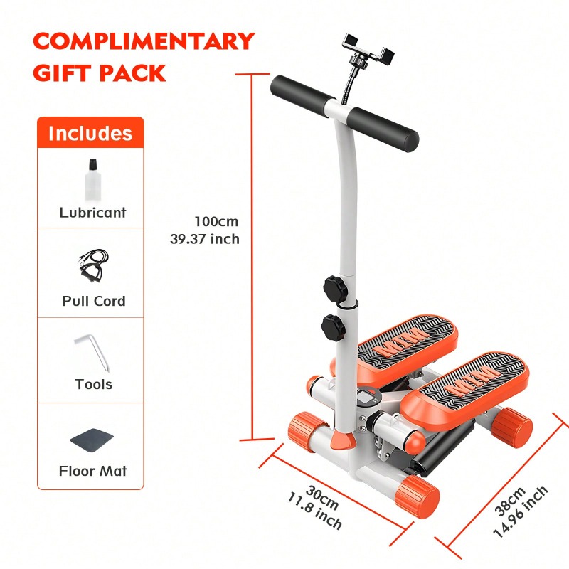 Mini stepper con bandas de res - Leg Home Gym Workout reseña y precio