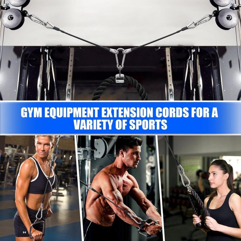 1/2 Uds. Extensión de cable de - Home Gym Leg Extension Machine reseña y precio