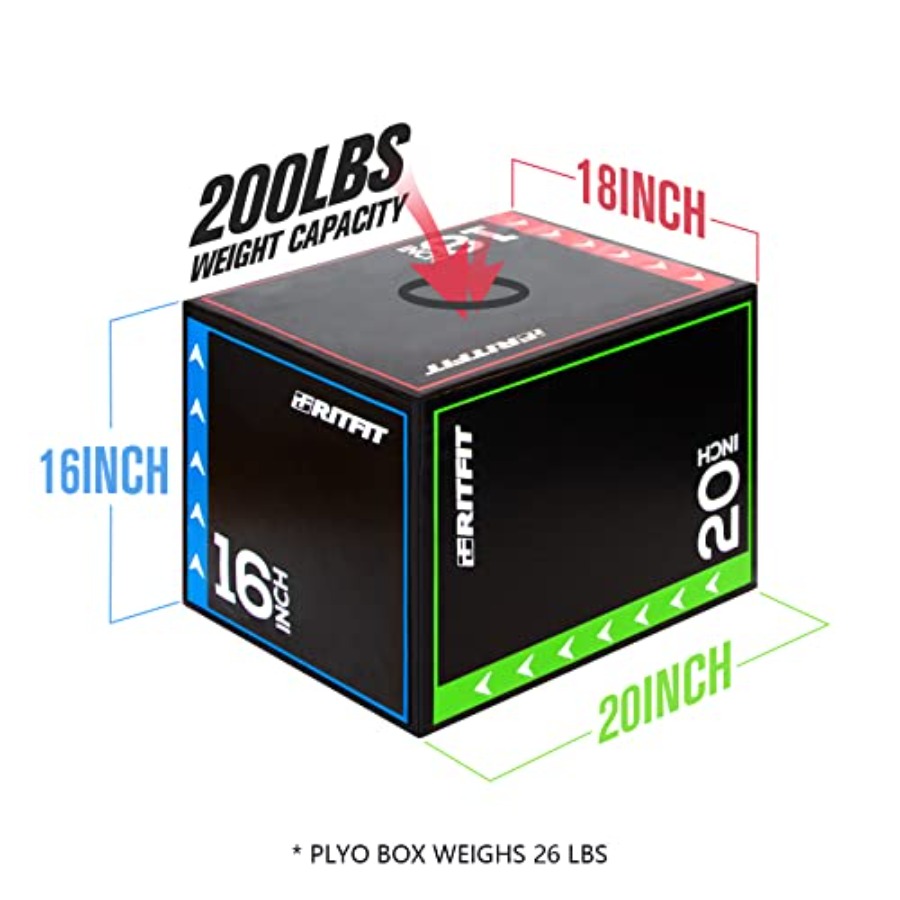 Caja pliométrica para gimnasio - Home Gym Fitness reseña y precio