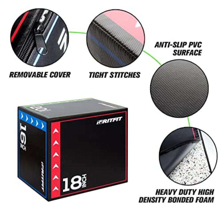 Caja pliométrica para gimnasio - Home Gym Fitness reseña y precio