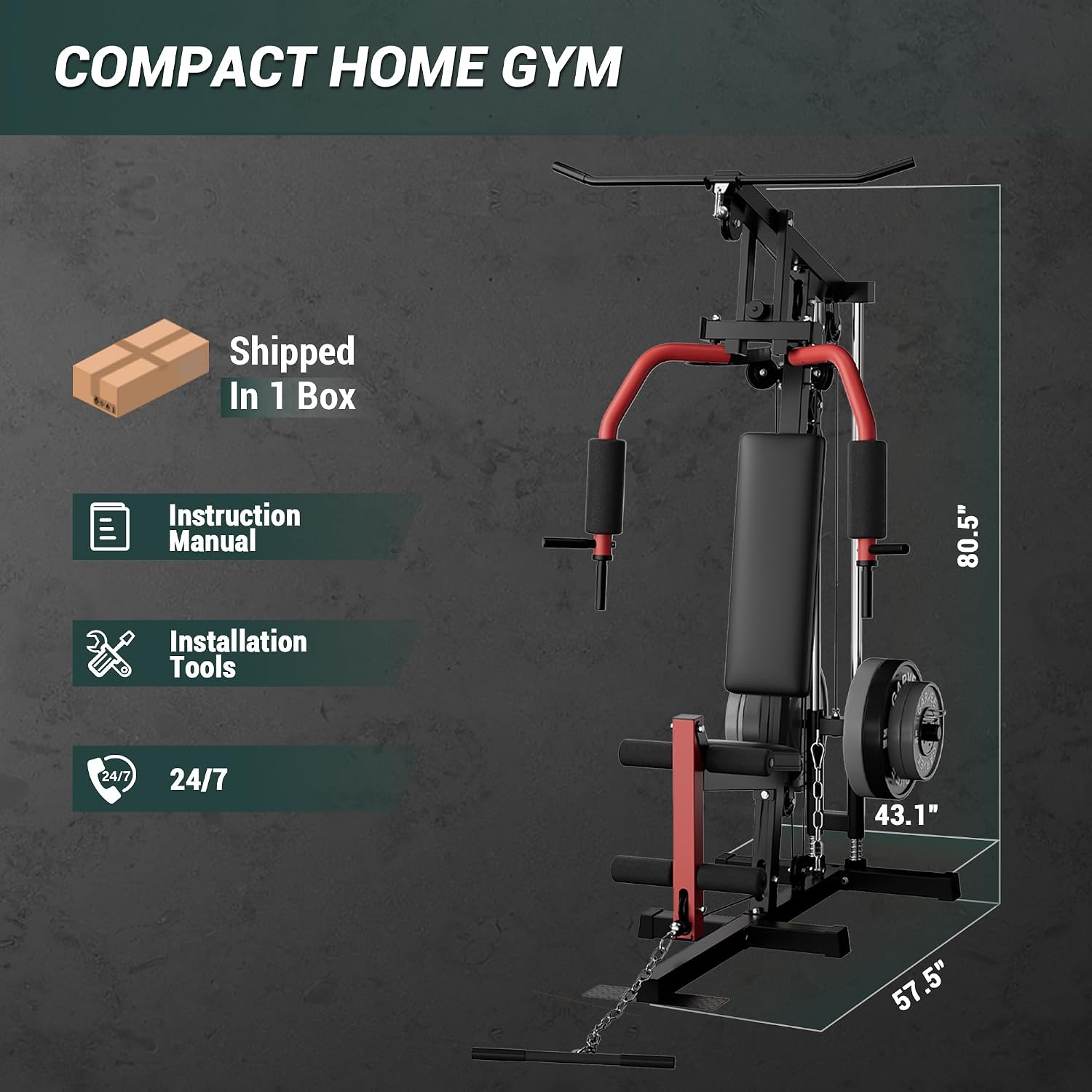 Máquina de Gimnasio Completa p - Home Gym Leg Extension Machine reseña y precio