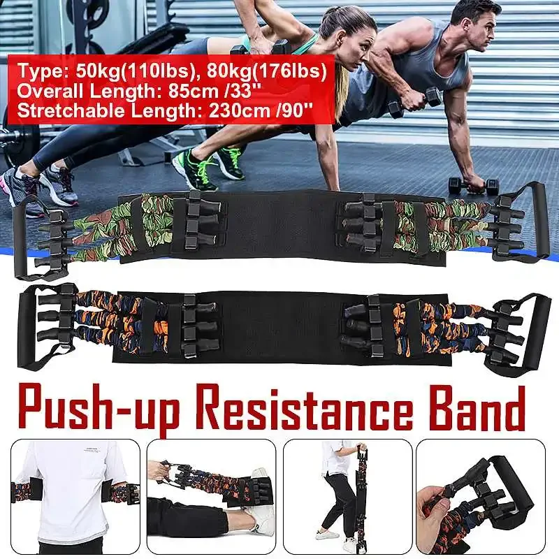 Bandas de resistencia, prensa  - Home Gym Essentials reseña y precio