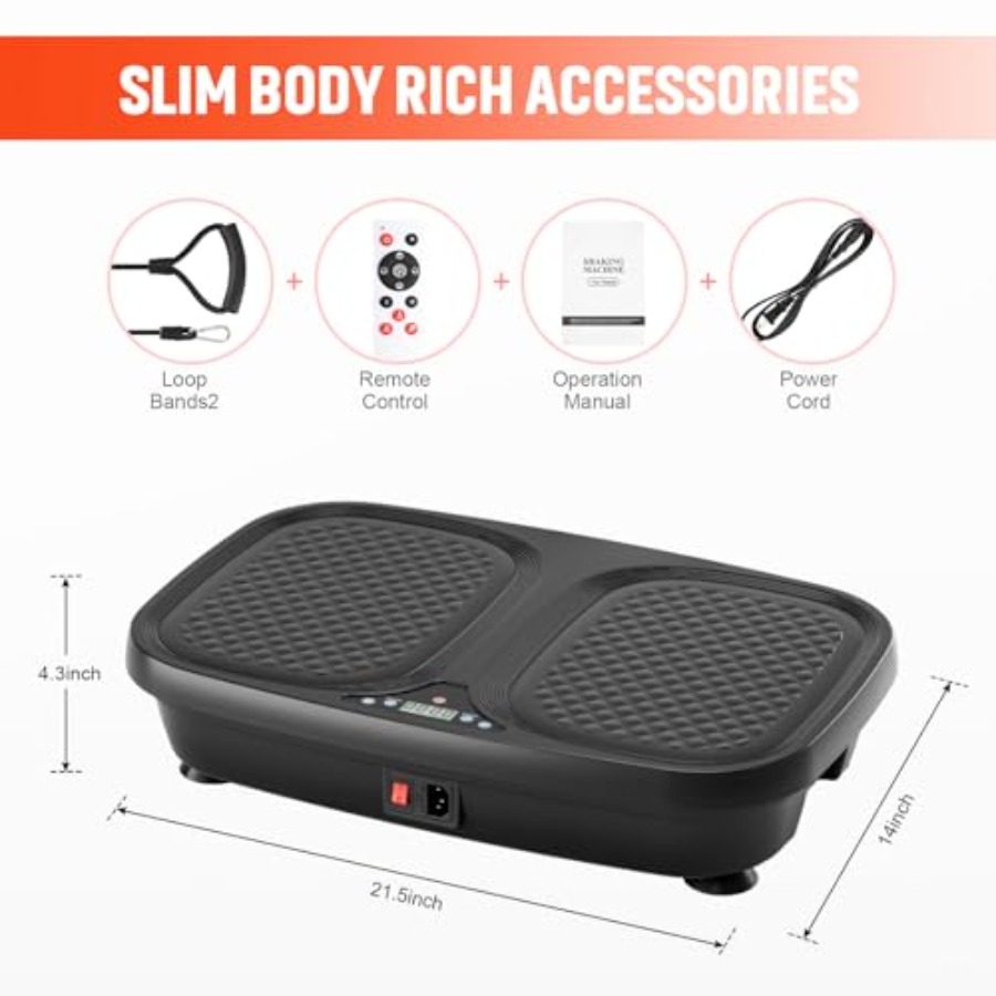 Plataforma vibratoria para eje - Home Gym Weight Machine reseña y precio