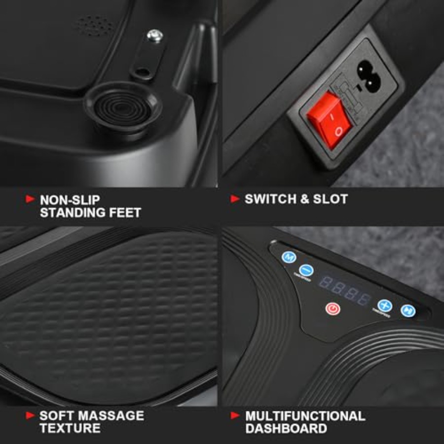 Plataforma vibratoria para eje - Home Gym Weight Machine reseña y precio