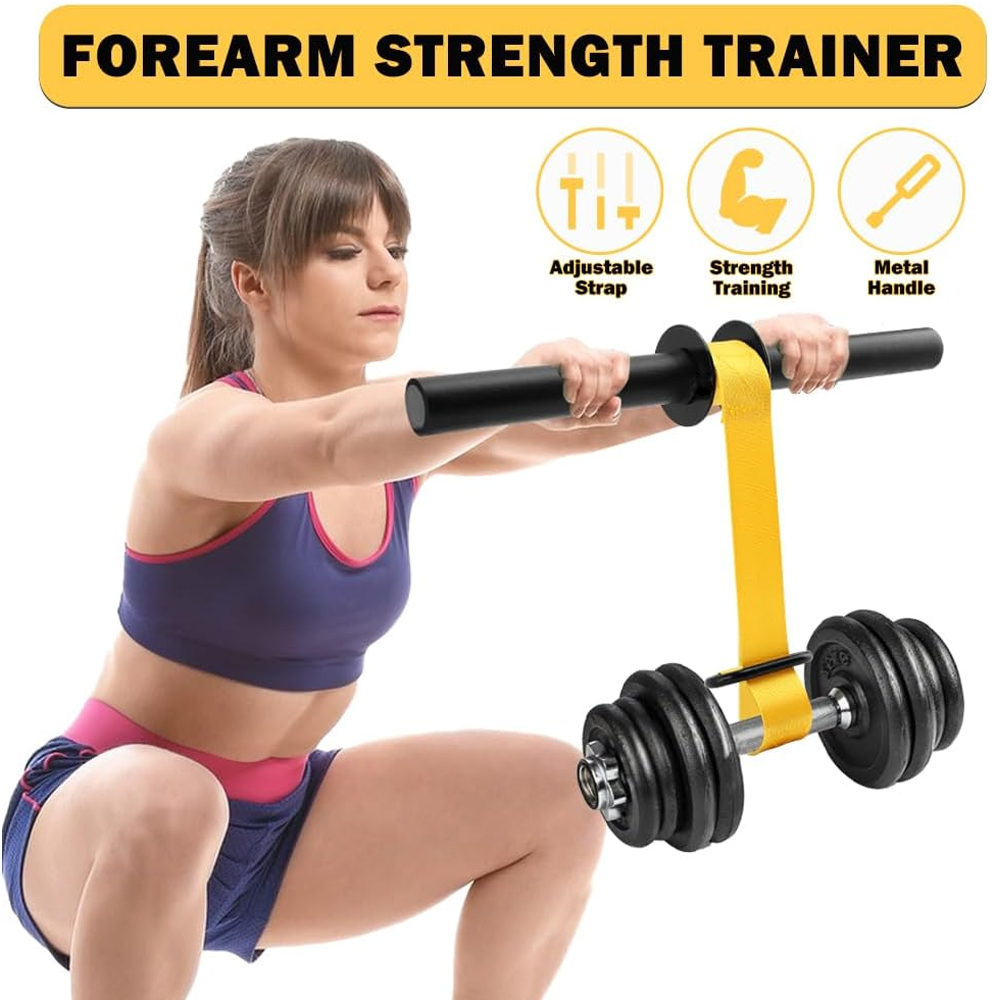 Rodillo de muñeca para entrena - Wrist Roller Forearm reseña y precio