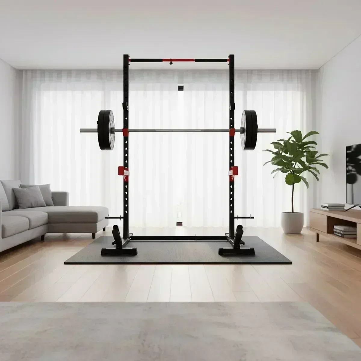 Rack de Sentadillas Ajustable  - Home Gym Rack reseña y precio
