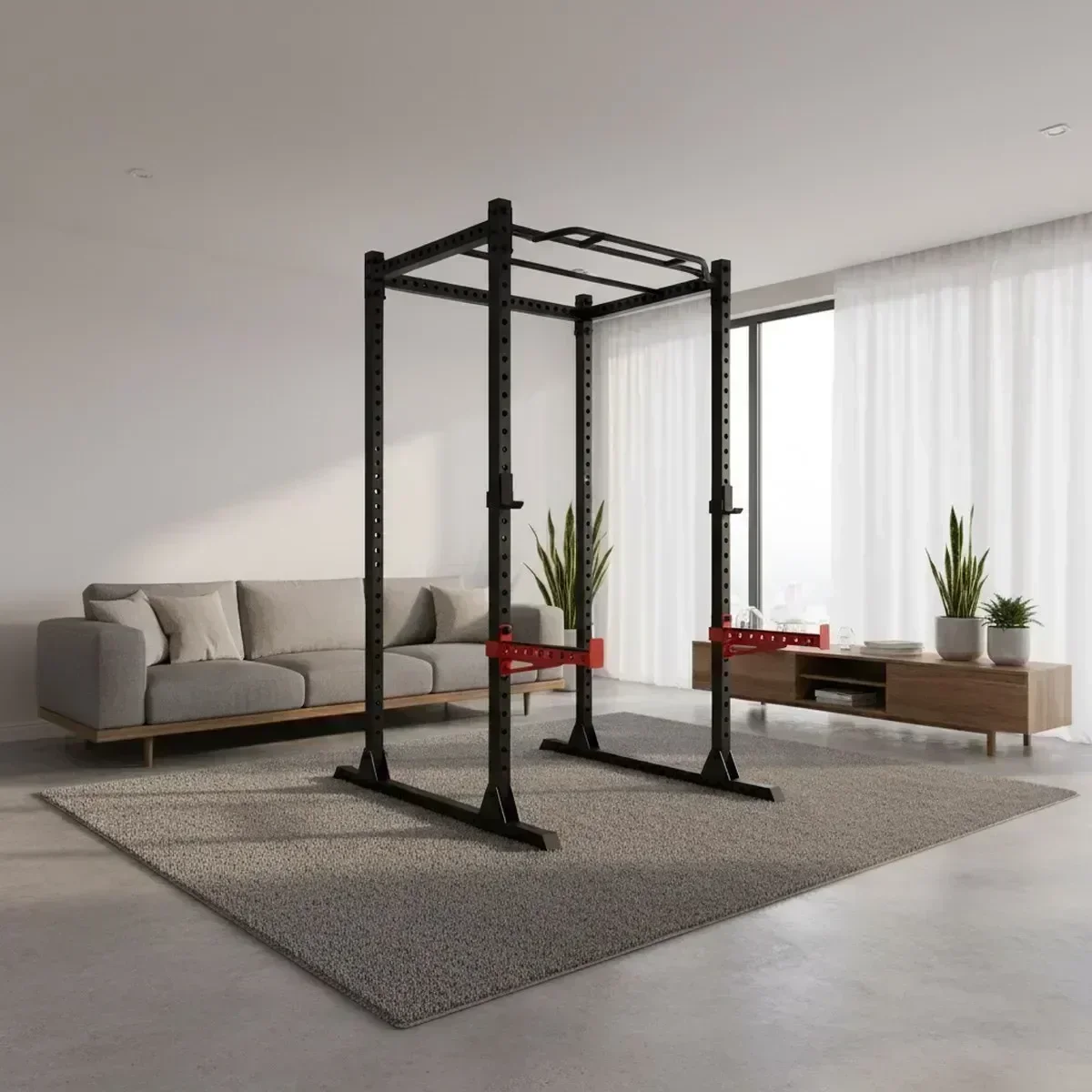 Rack de Sentadillas Ajustable  - Home Gym Rack reseña y precio