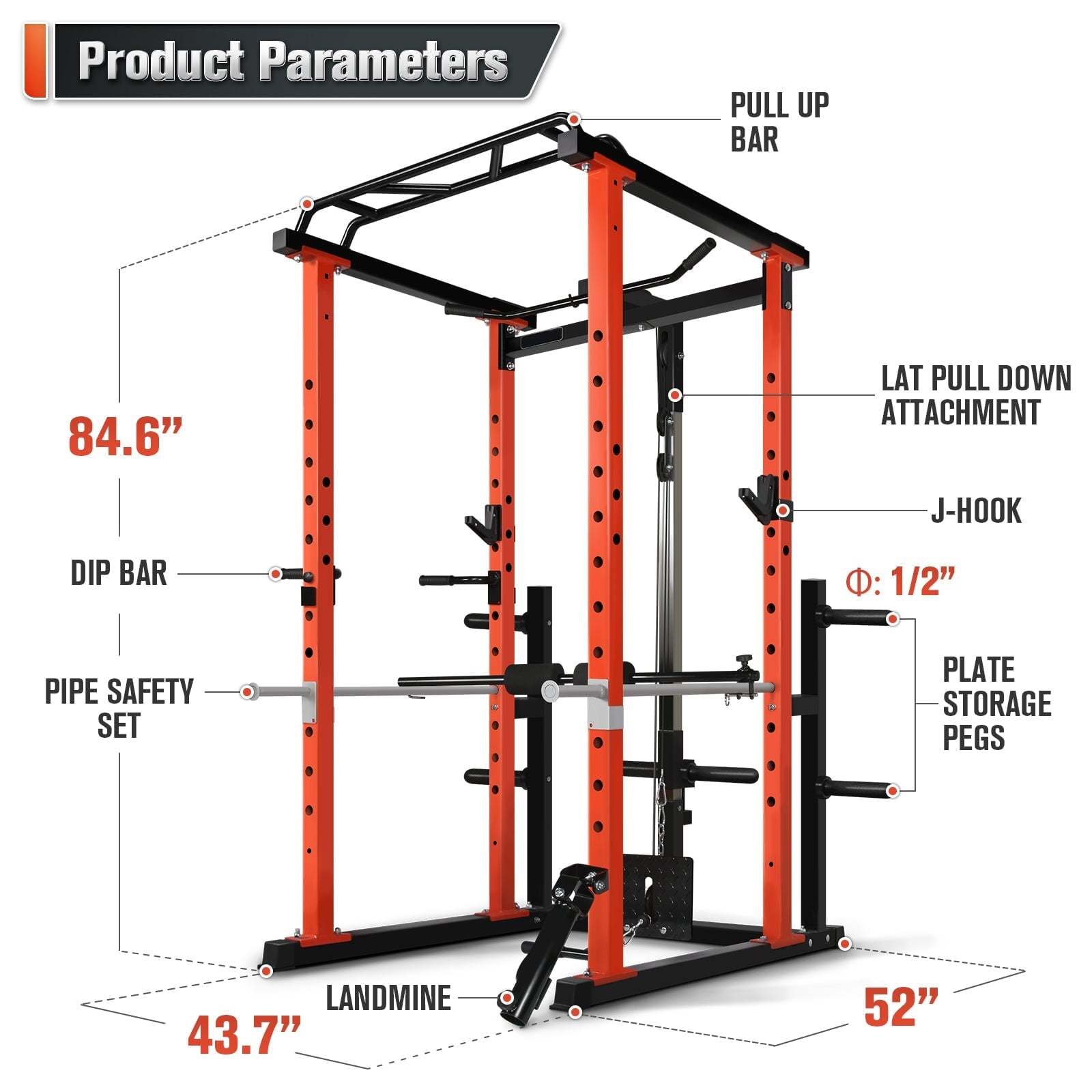 Jaula de potencia multifunción - Home Gym Fitness reseña y precio