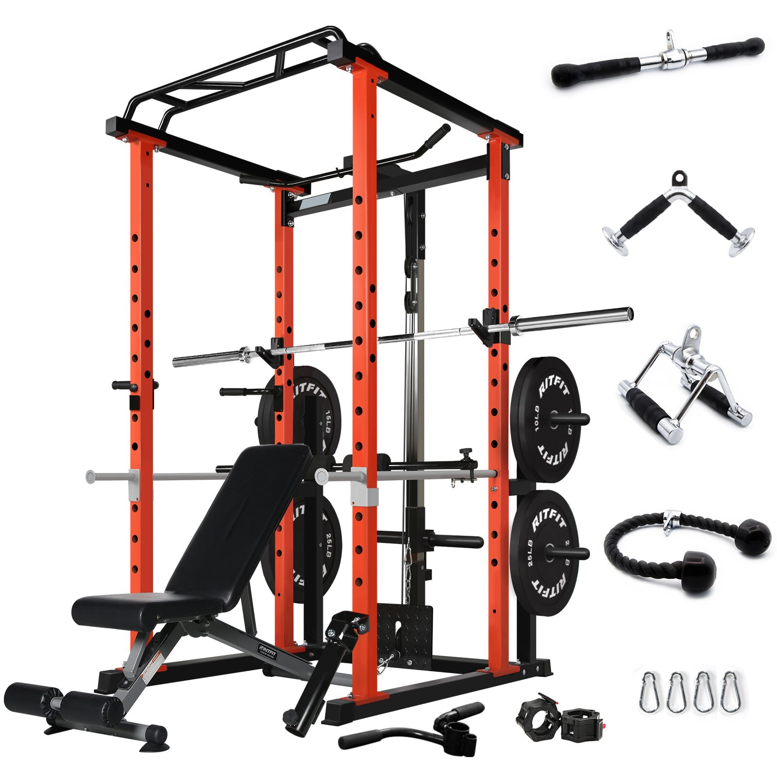 Jaula de potencia multifunción - Home Gym Fitness reseña y precio