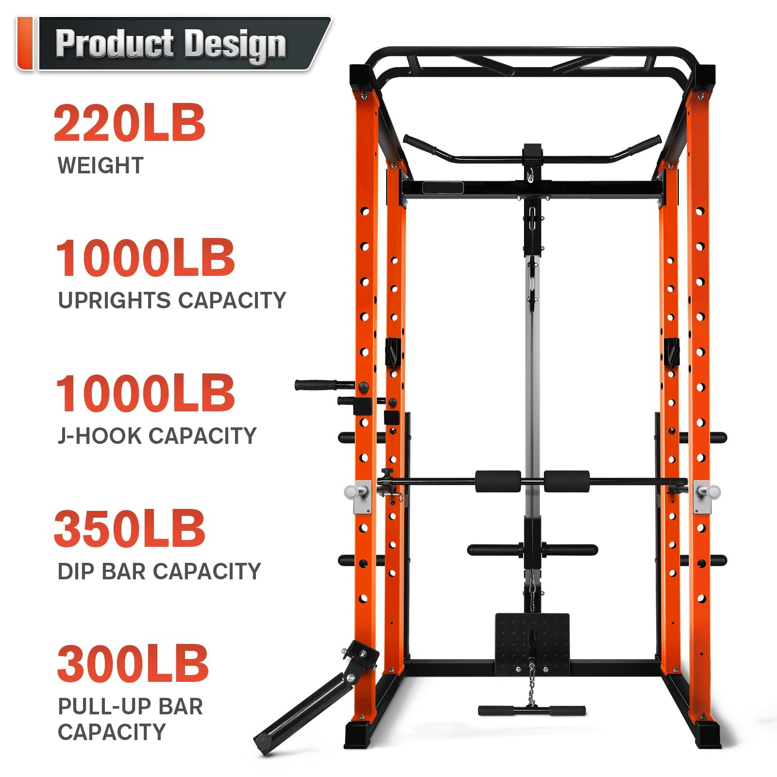 Jaula de potencia multifunción - Home Gym Fitness reseña y precio