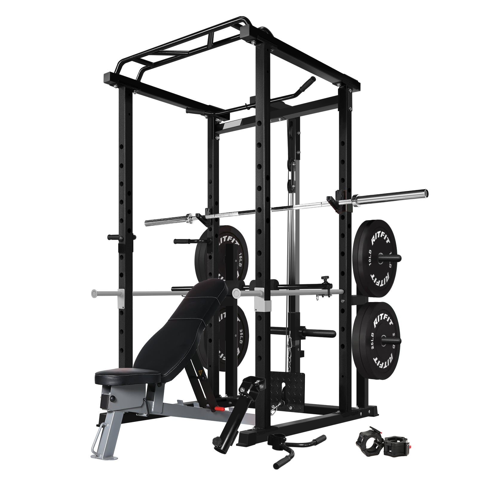 Jaula de potencia multifunción - Home Gym Fitness reseña y precio