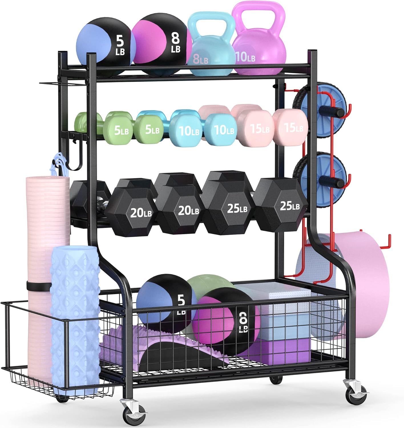 Soporte para Mancuernas de Gim - Home Gym Rack reseña y precio