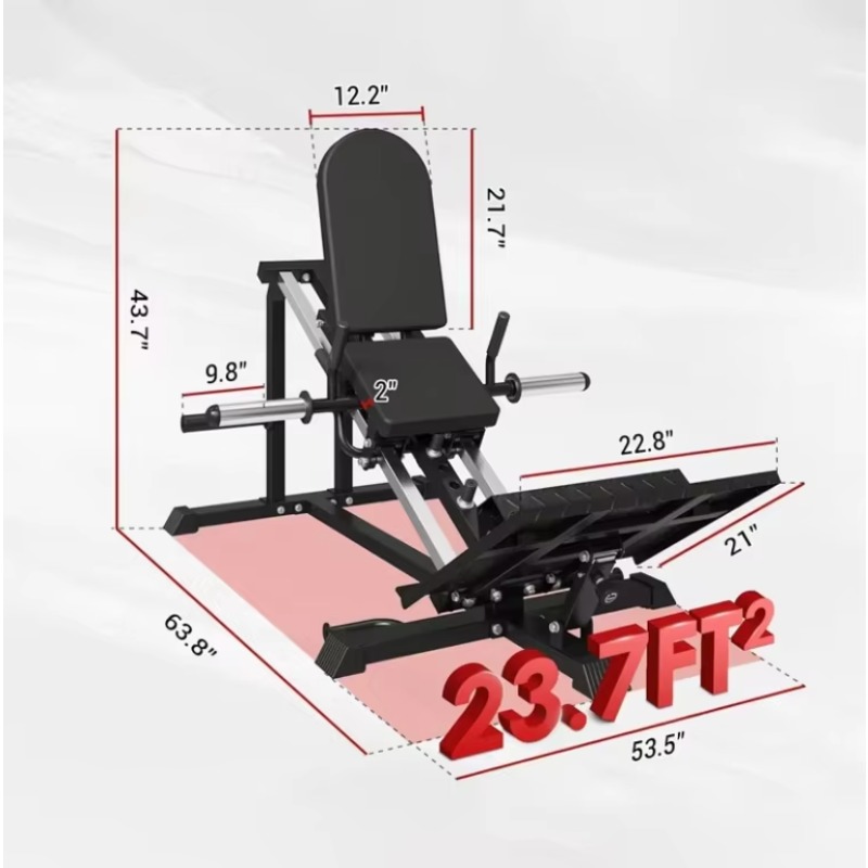 Máquina de ejercicios 2 en 1 p - Home Gym Hip Thrust Machine reseña y precio