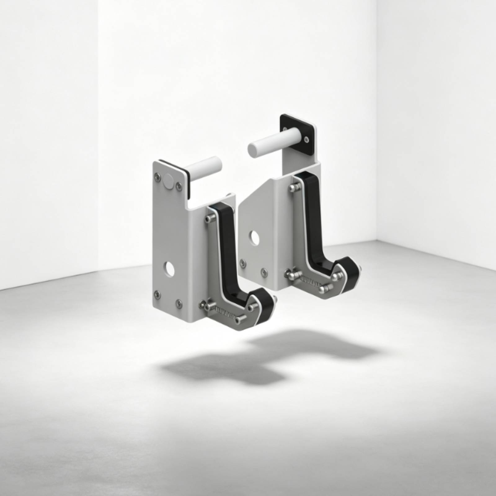 Ganchos en J de alta resistenc - Home Gym Rack reseña y precio