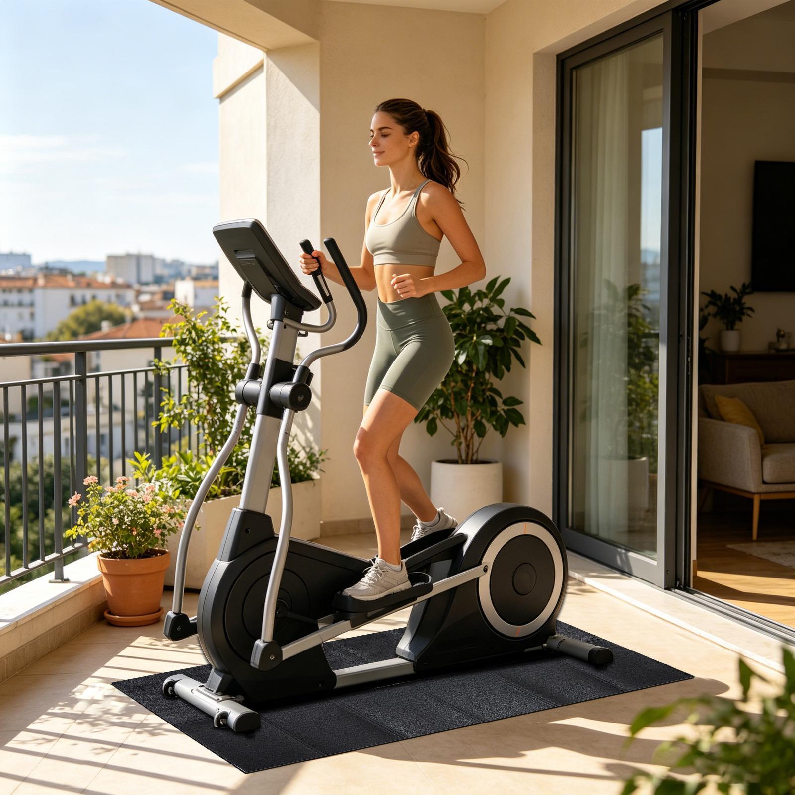 Alfombrilla para cinta de corr - Leg Home Gym Workout reseña y precio