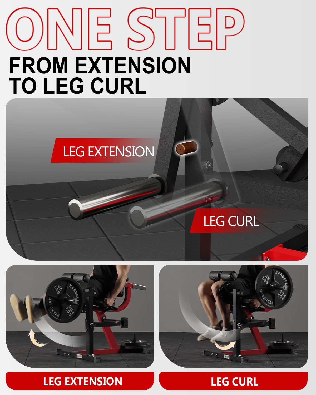 Máquina Ajustable para Extensi - Home Gym Leg Extension Machine reseña y precio