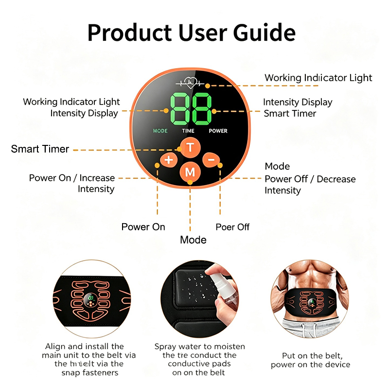 Cinturón Tonificador Abdominal - Home Gym Essentials reseña y precio