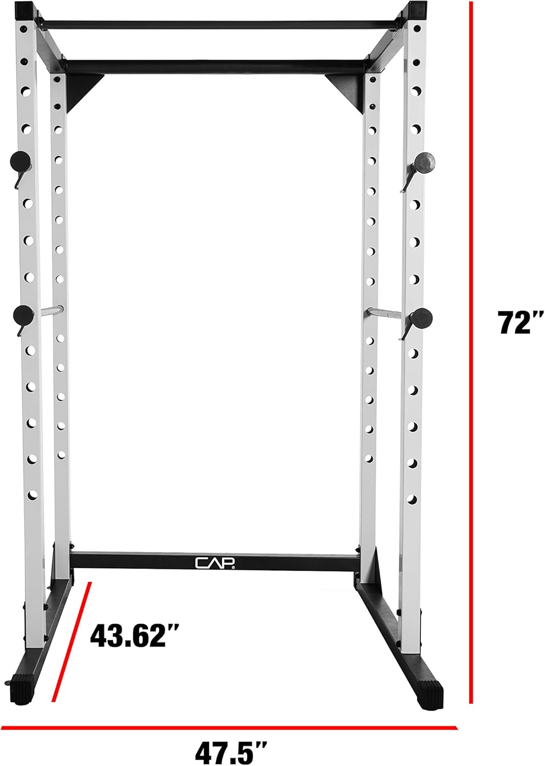 Jaula de potencia completa par - Home Gym Rack reseña y precio