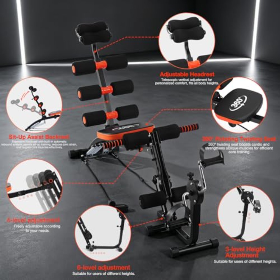 Banco de Ejercicios Abdominale - Leg Home Gym Workout reseña y precio