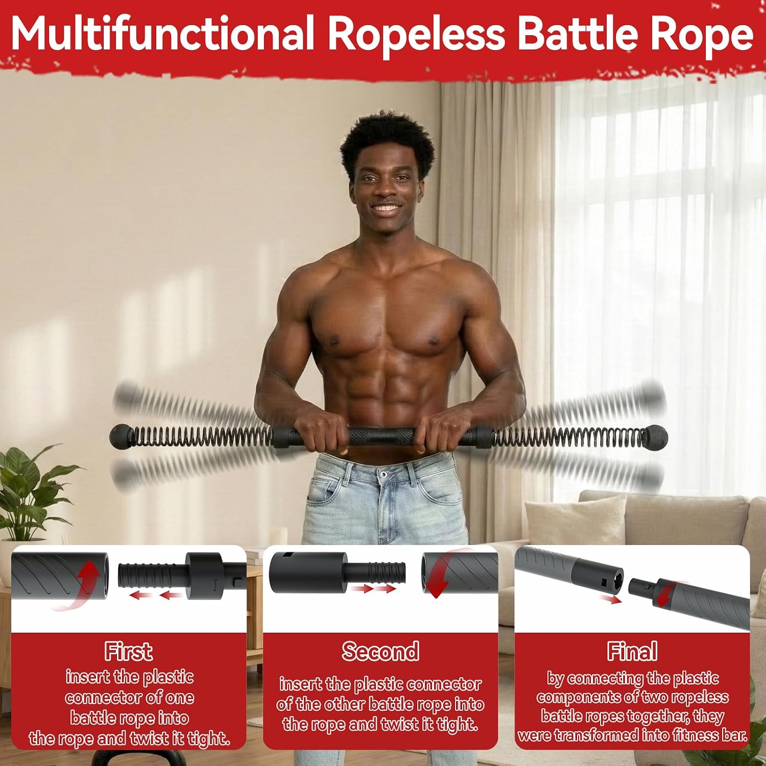 Barra de torsión inalámbrica 2 - Home Gym Exercise reseña y precio