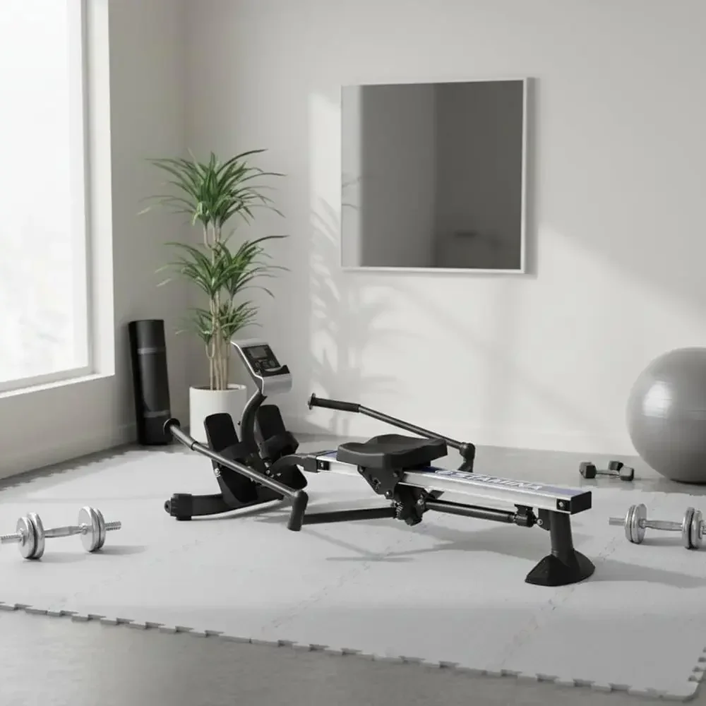 Máquina de remo hidráulica, re - Home Gym Resistance reseña y precio