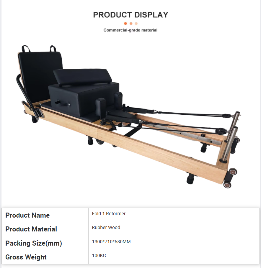 Reformer de Pilates Plegable d - Home Gym Exercise reseña y precio