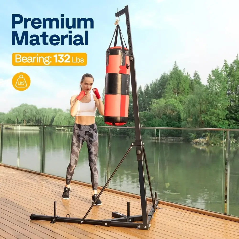 Soporte ajustable para saco de - Boxing Bag Stand reseña y precio