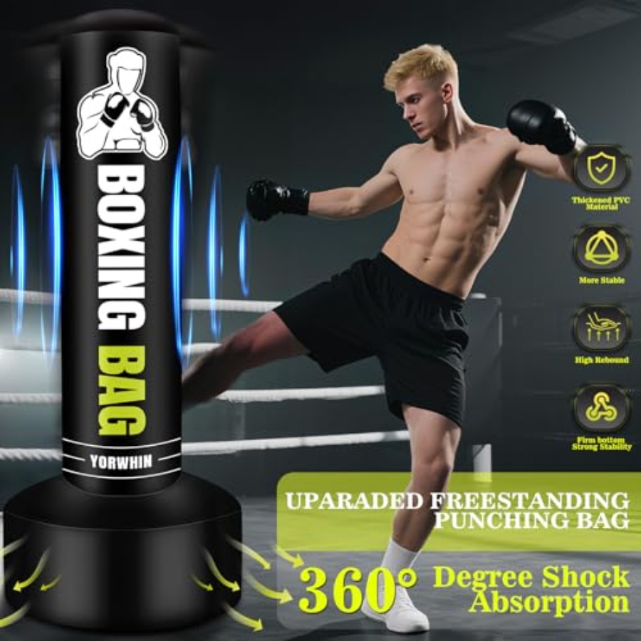 Saco de boxeo independiente pa - Boxing Bag Stand reseña y precio